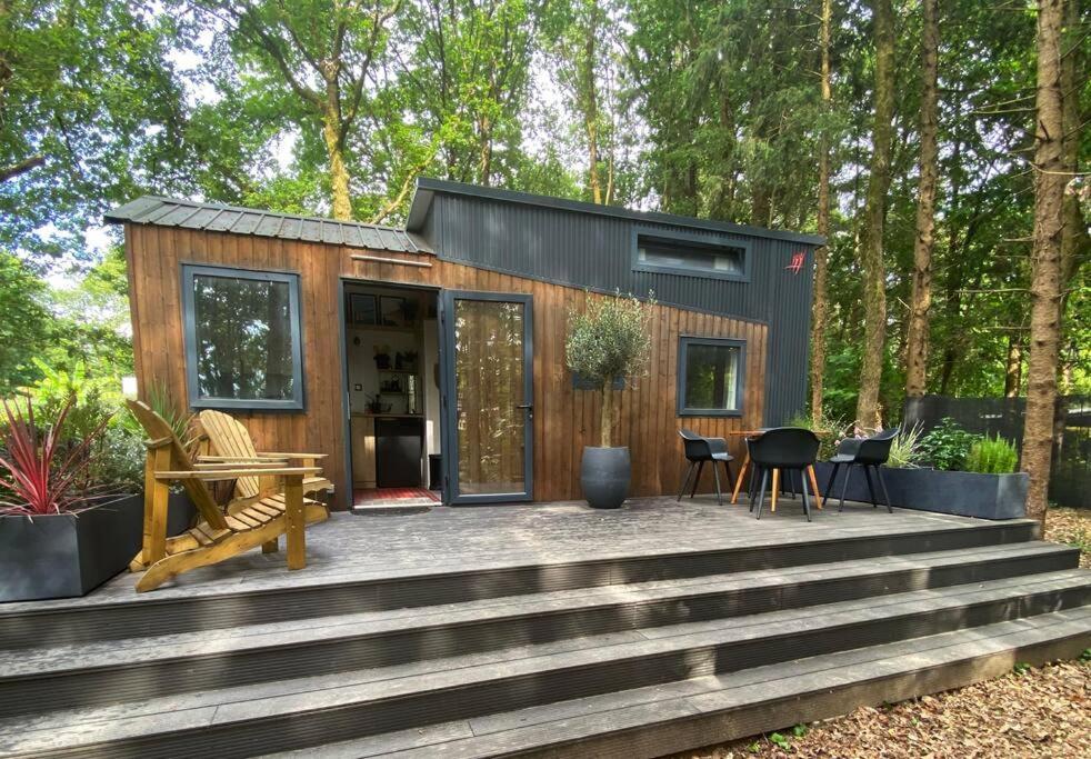 Tiny House Sur Terrain Boise A 10 Mn De La Mer Férel Zewnętrze zdjęcie