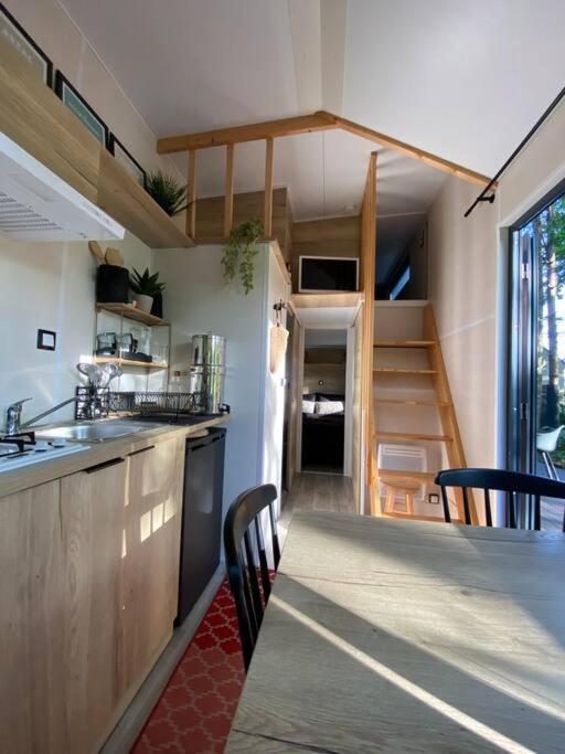 Tiny House Sur Terrain Boise A 10 Mn De La Mer Férel Zewnętrze zdjęcie